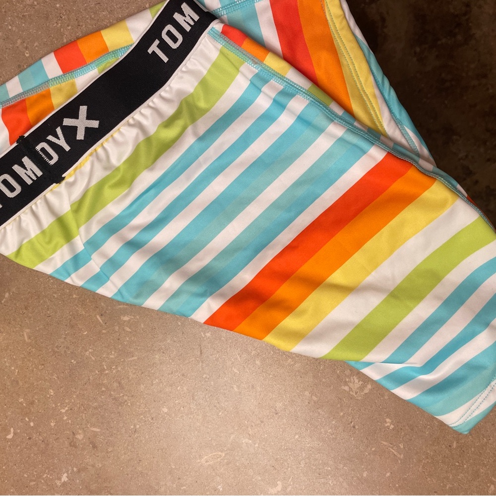 TomboyX Colorful Striped Boxer Briefs - Picture 2 of 2